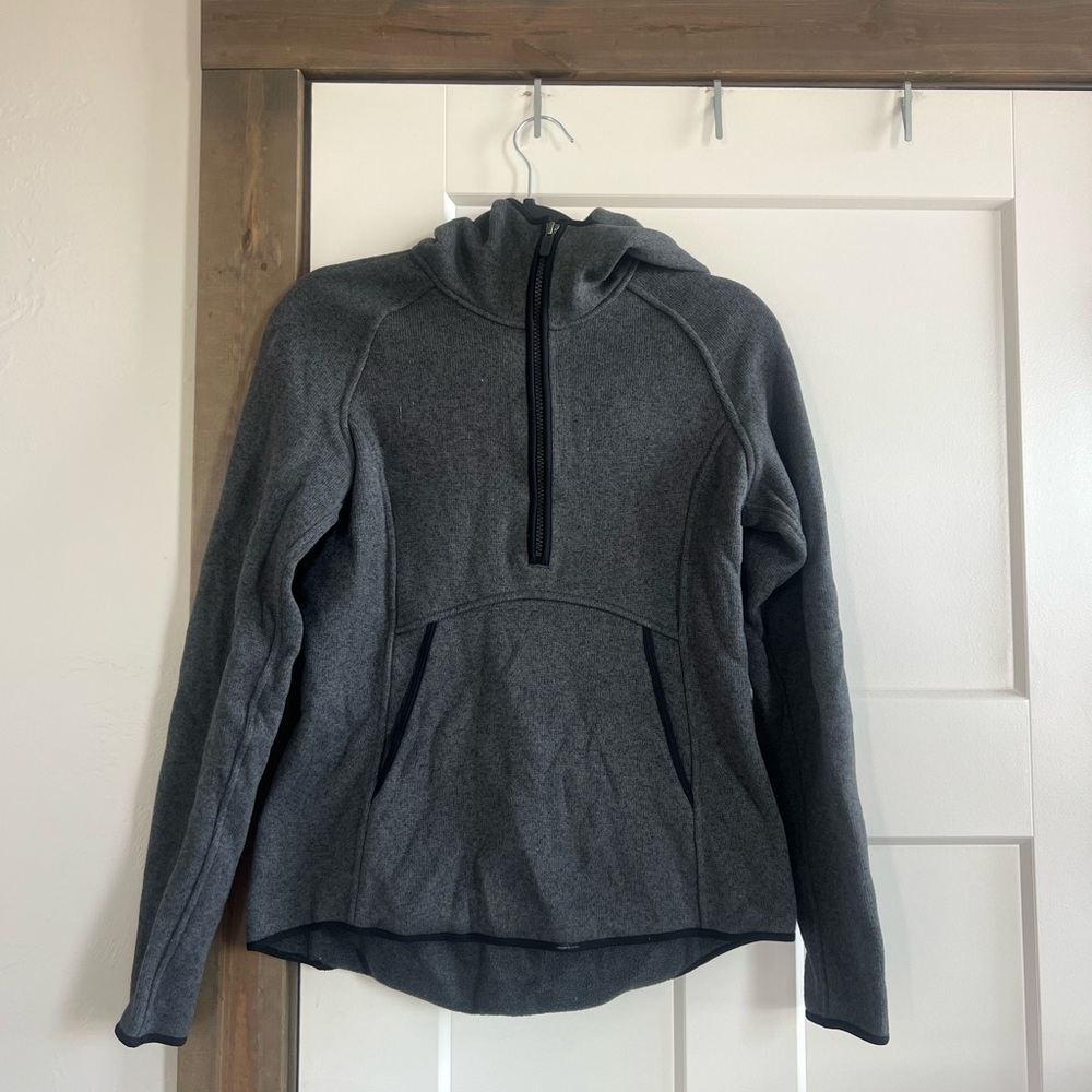 Lululemon Gray Pullover Hoodie